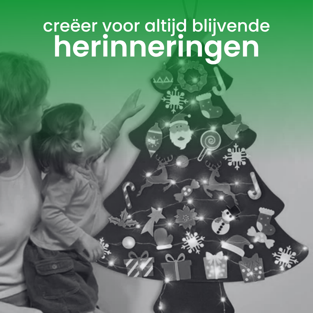 Vilten kerstboom