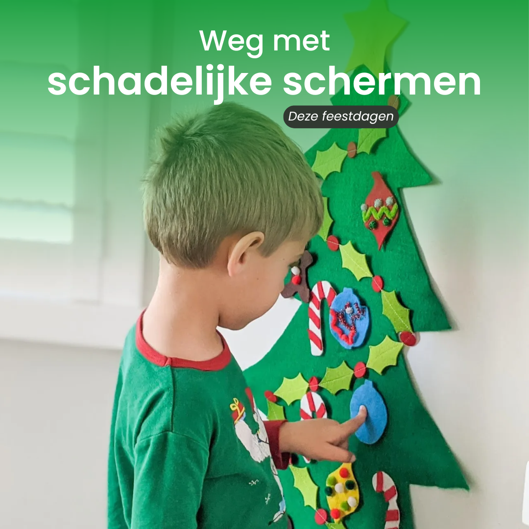 Vilten kerstboom