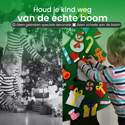 Vilten kerstboom